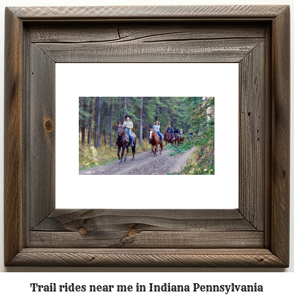 trail rides near me in Indiana, Pennsylvania